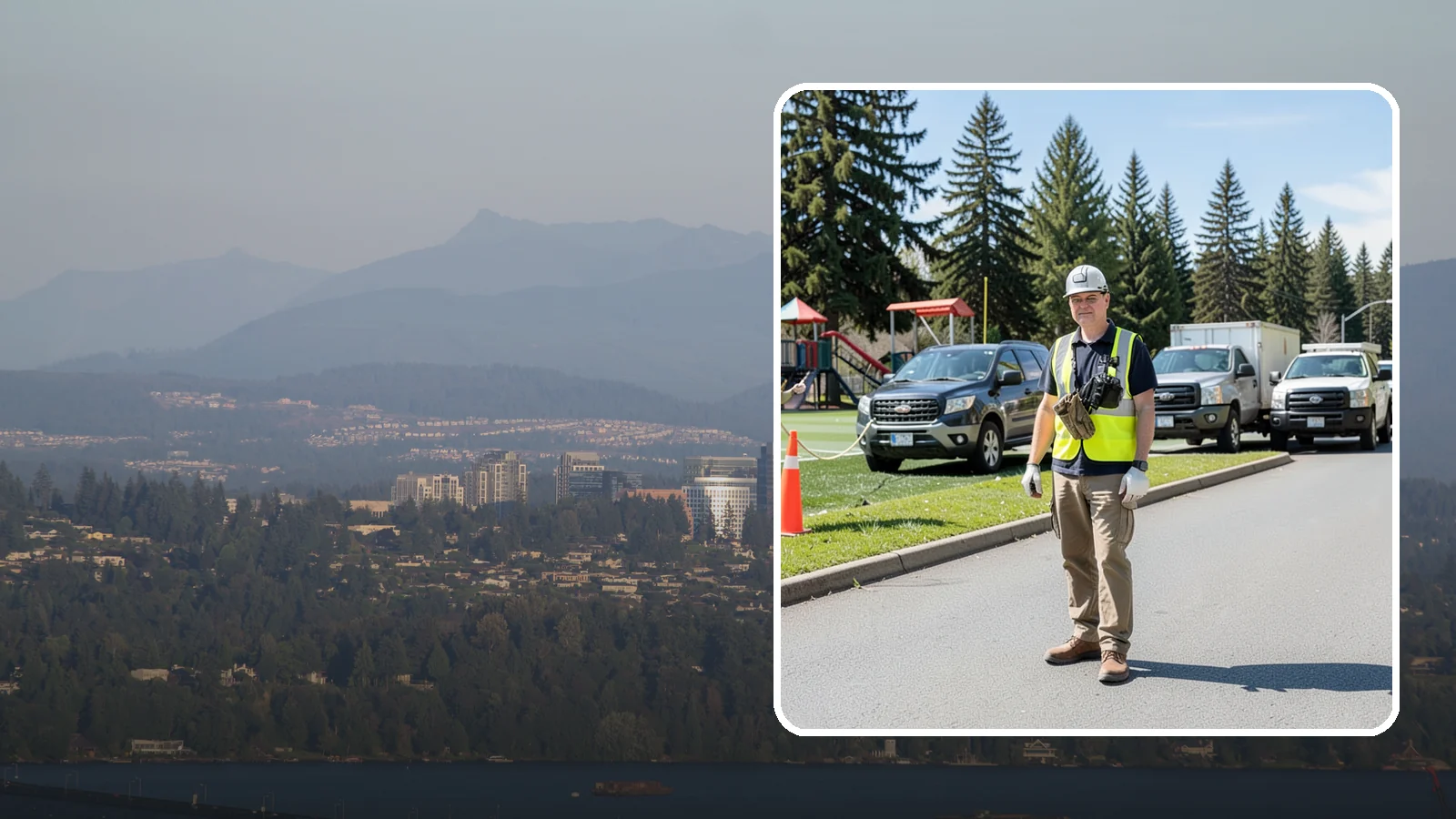 Parade Route Support in Medina, King County, WA - Route setup and support services for Western Washington parades and processional events.