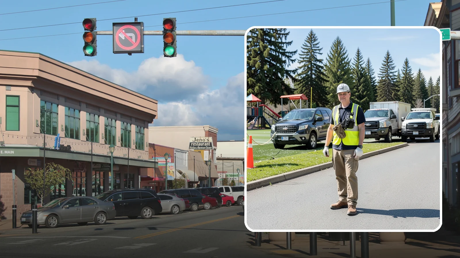 Parade Route Support in Monroe, Snohomish County, WA - Route setup and support services for Western Washington parades and processional events.