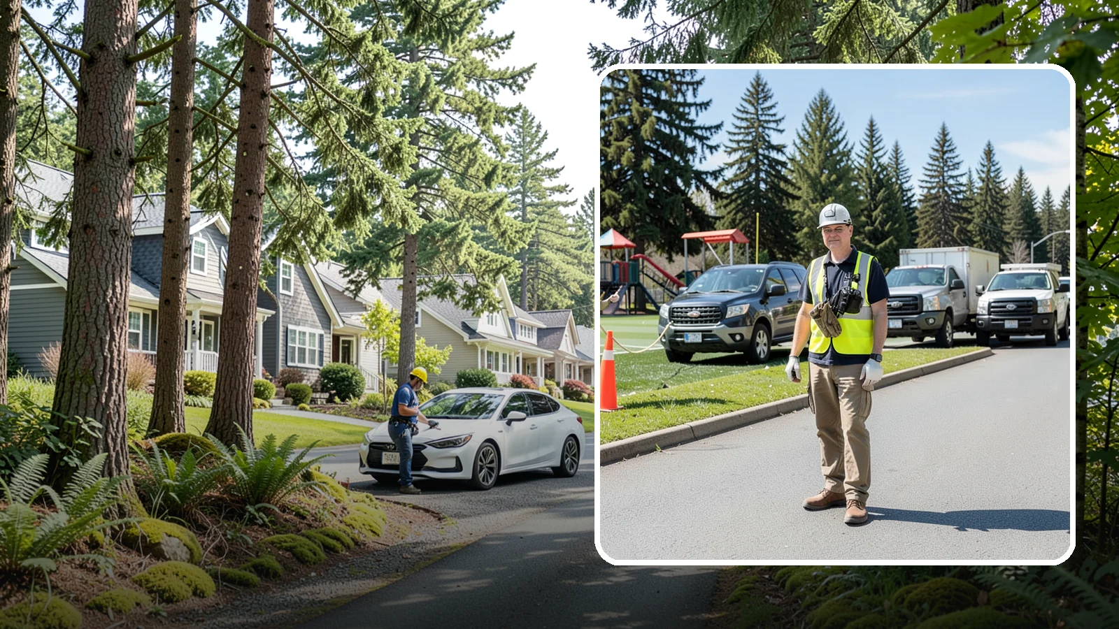 Parade Route Support in Normandy Park, King County, WA - Route setup and support services for Western Washington parades and processional events.