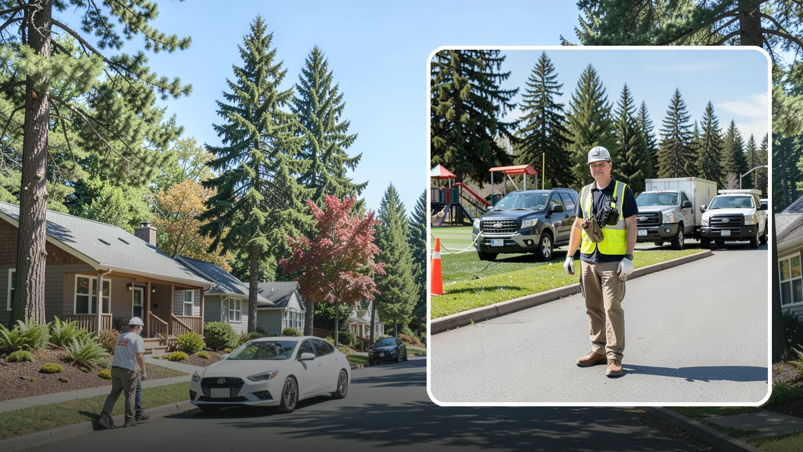 Parade Route Support in Orting, Pierce County, WA - Route setup and support services for Western Washington parades and processional events.