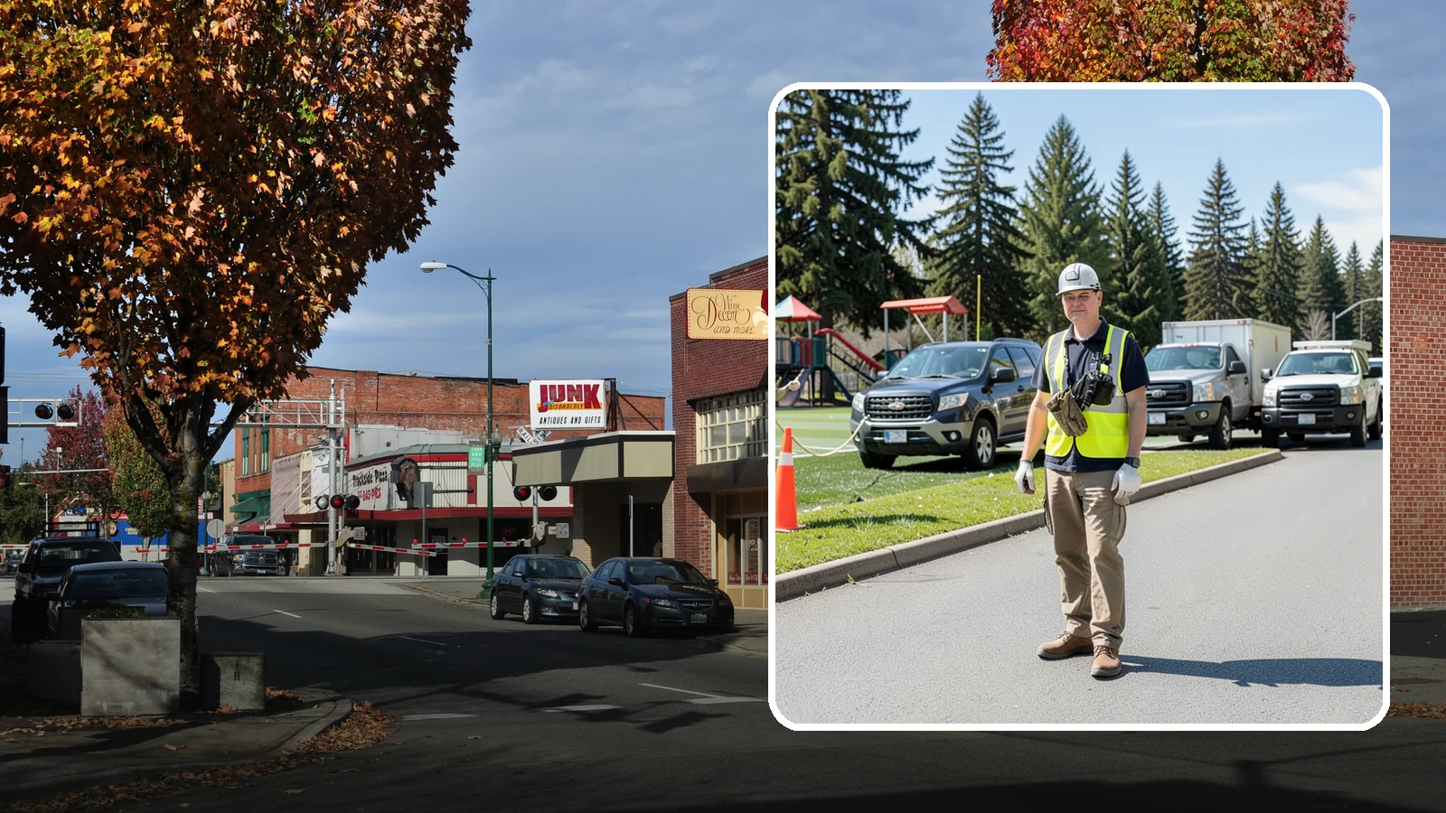 Parade Route Support in Puyallup, Pierce County, WA - Route setup and support services for Western Washington parades and processional events.