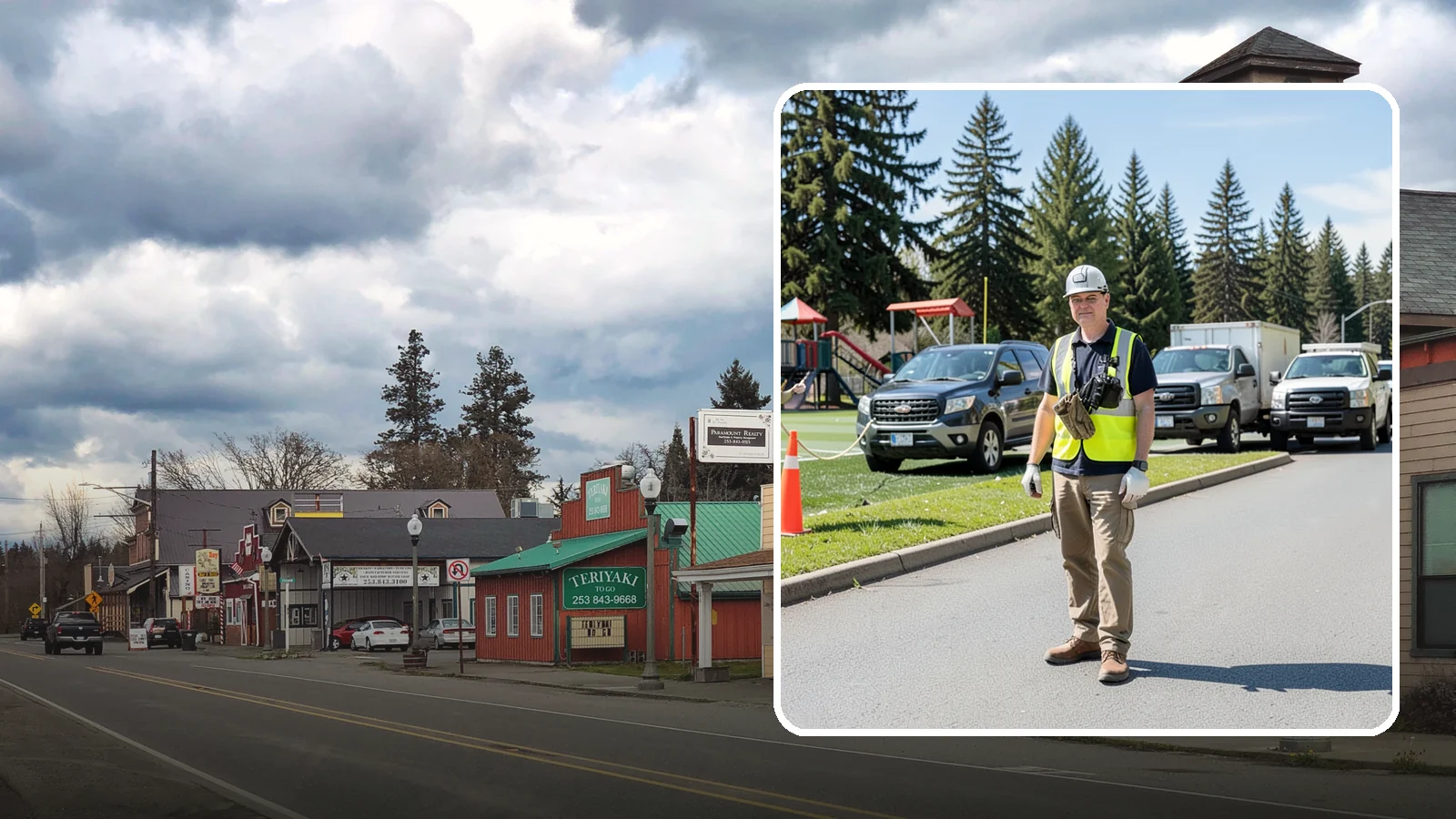 Parade Route Support in Roy, Pierce County, WA - Route setup and support services for Western Washington parades and processional events.