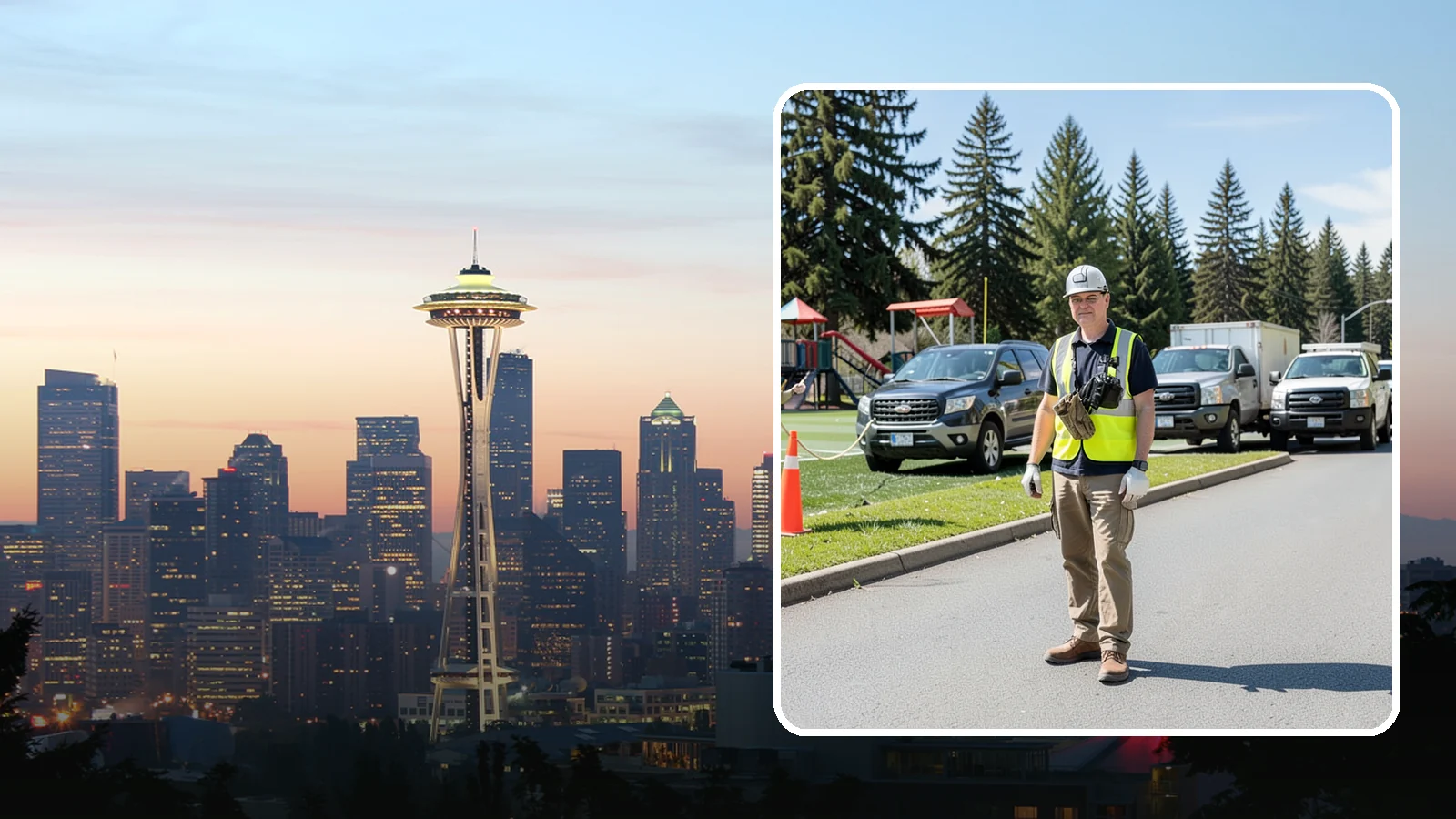 Parade Route Support in Seattle, King County, WA - Route setup and support services for Western Washington parades and processional events.