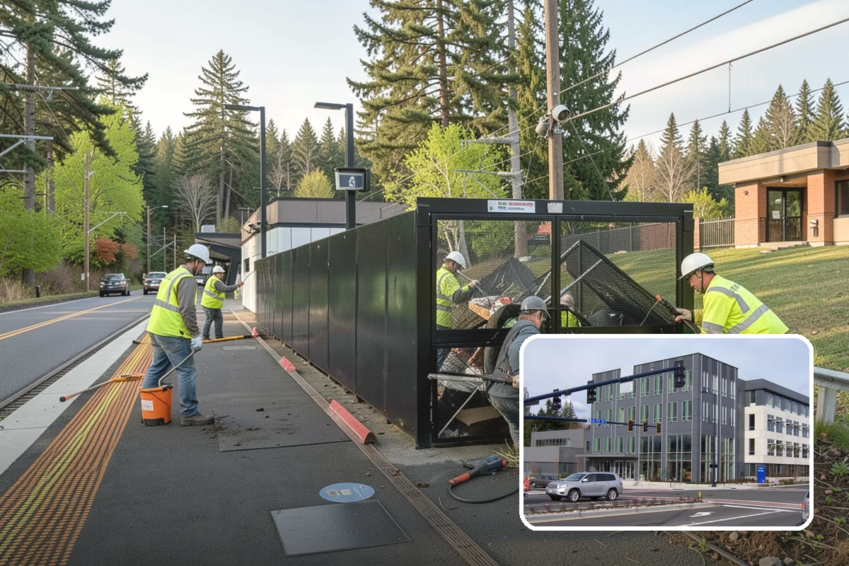 Parade Route Support in Shoreline, King County, WA - Full route staging from barricades to signage