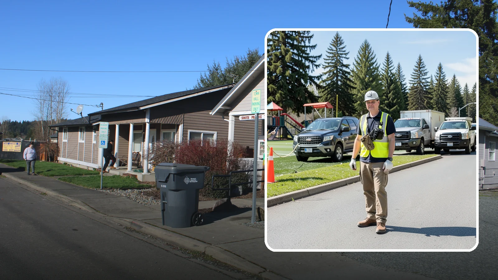 Parade Route Support in South Prairie, Pierce County, WA - Route setup and support services for Western Washington parades and processional events.