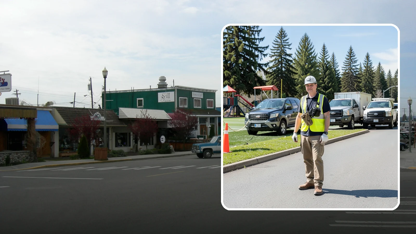 Parade Route Support in Stanwood, Snohomish County, WA - Route setup and support services for Western Washington parades and processional events.