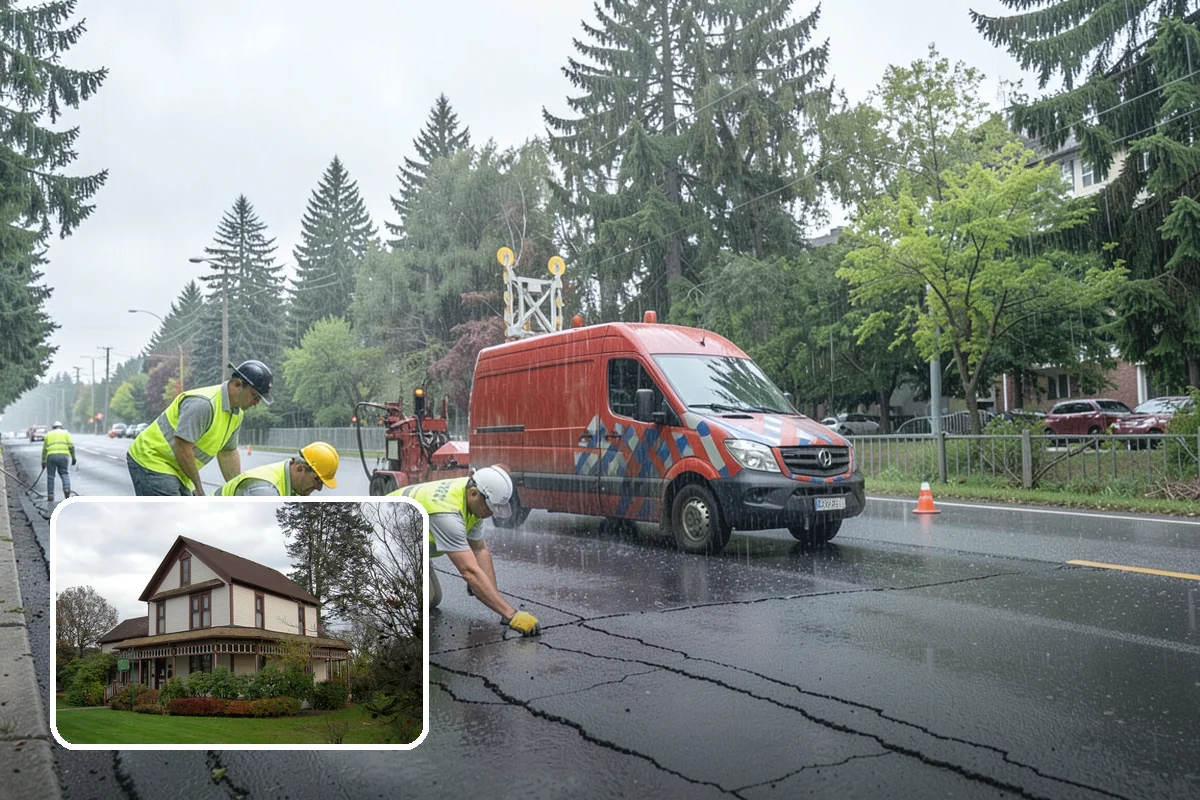 Parade Route Support in Sumner, Pierce County, WA - Full route staging from barricades to signage