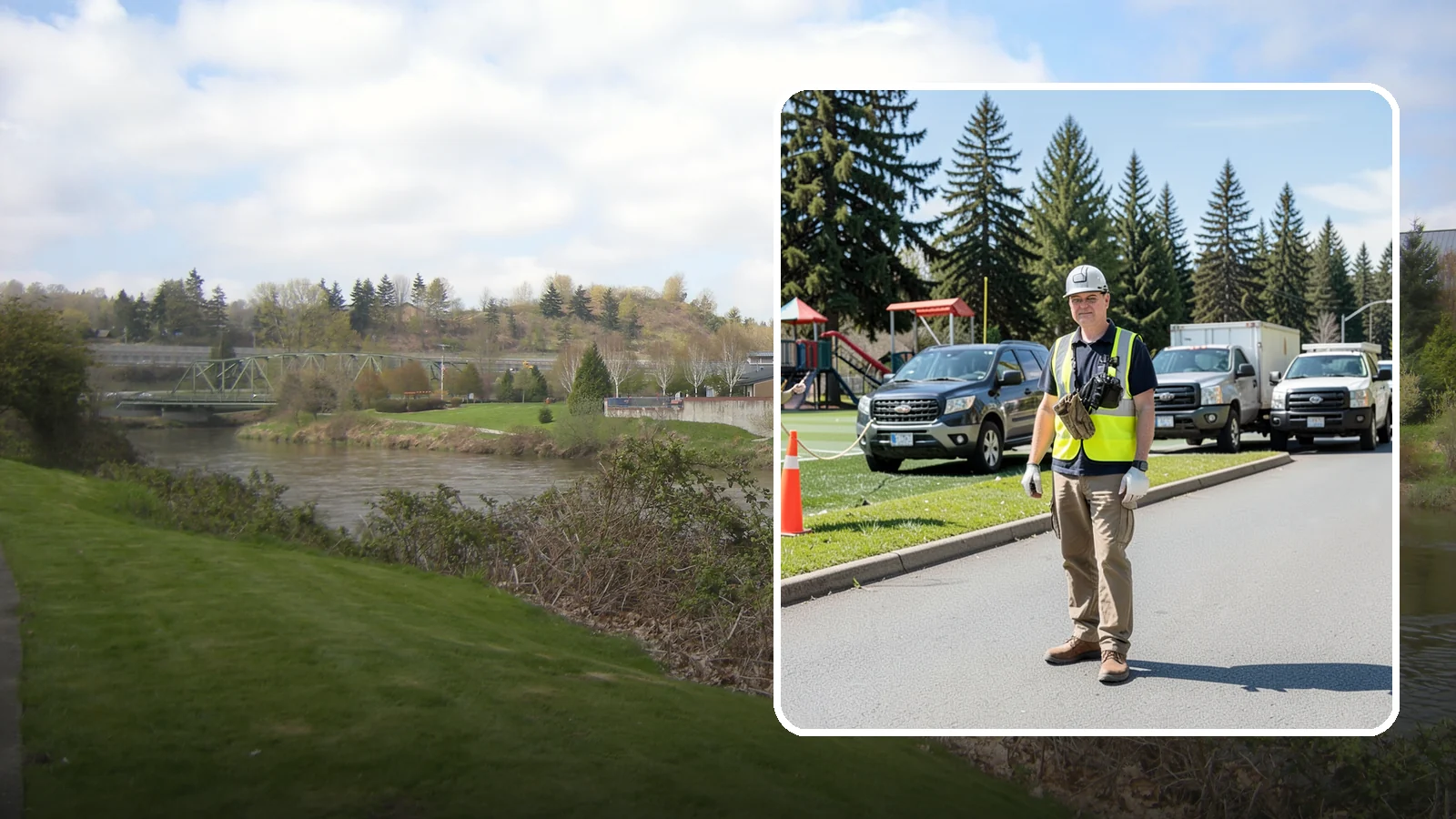 Parade Route Support in Tukwila, King County, WA - Route setup and support services for Western Washington parades and processional events.