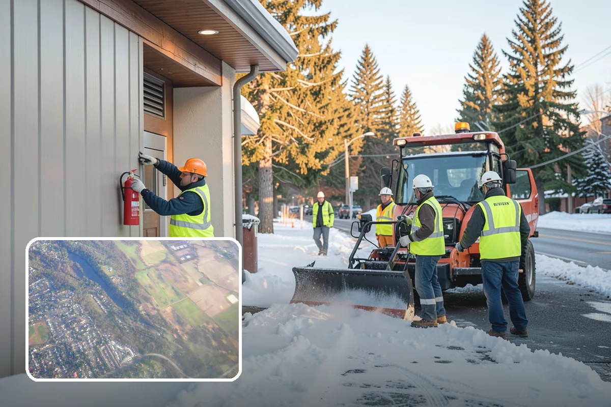 Park Cleanup in Algona, King County, WA - A clean, inviting presentation that reflects community pride