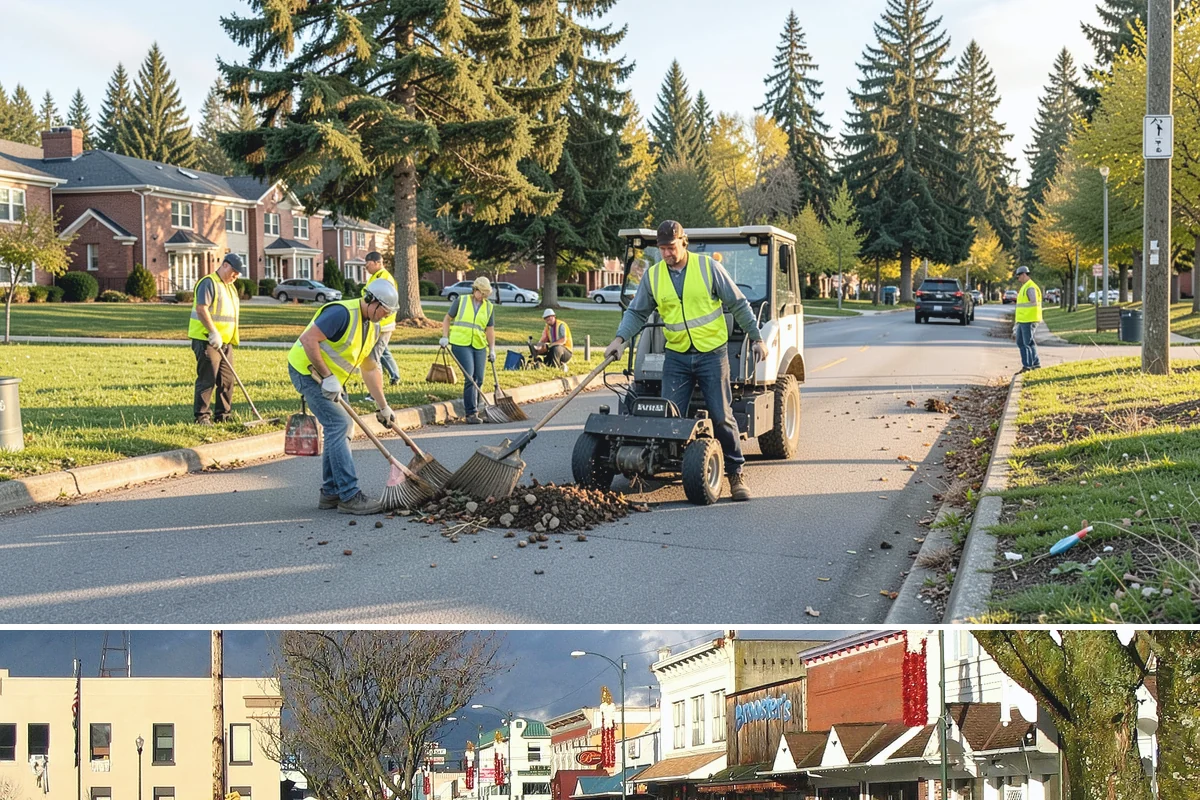 Park Cleanup in Arlington, Snohomish County, WA - Demand rises sharply through the summer event season, with steady baseline cleaning maintained year-round.