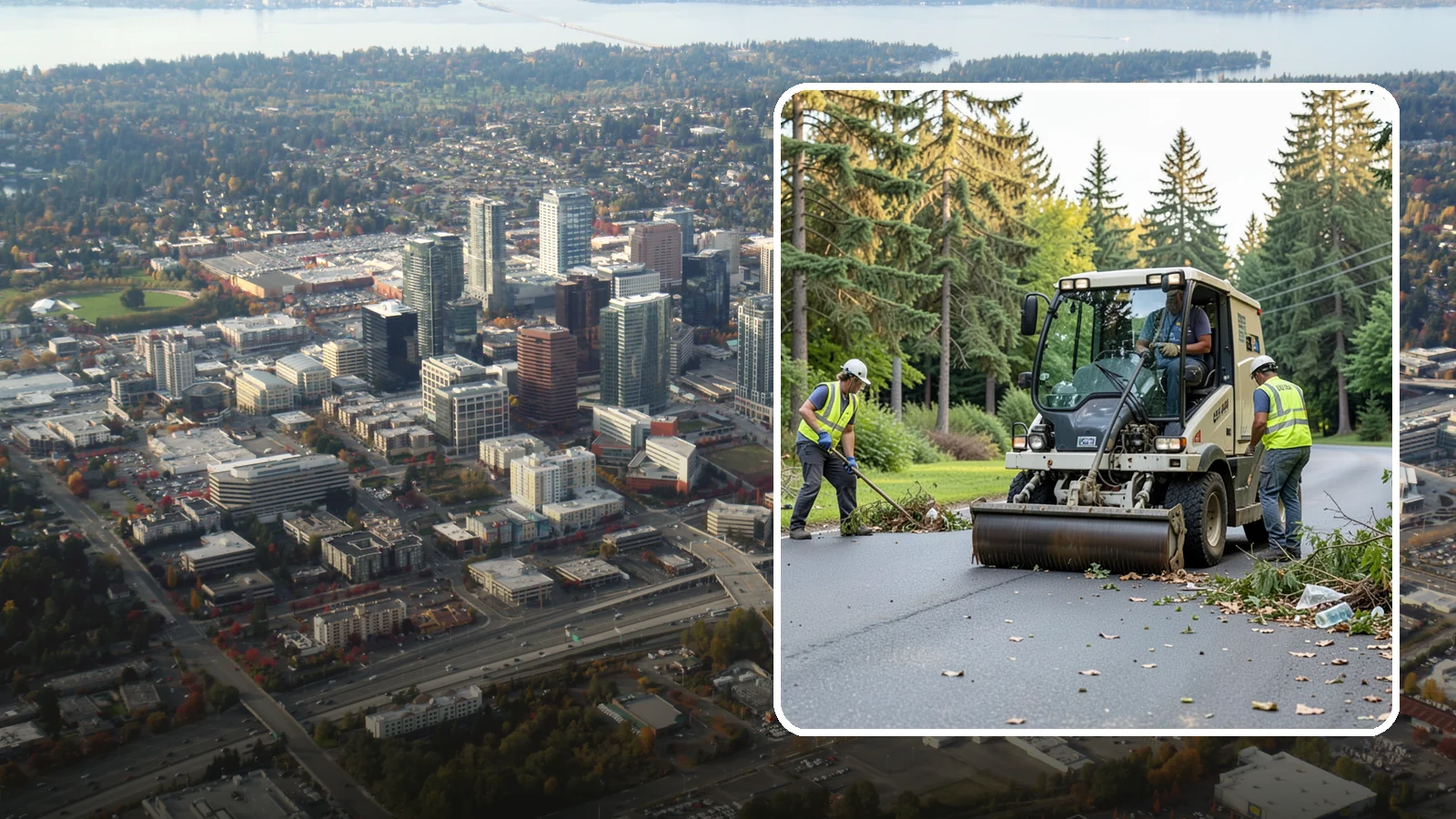 Park Cleanup in Bellevue, King County, WA - Comprehensive cleaning of park grounds and amenities that restores a safe, welcoming public space.