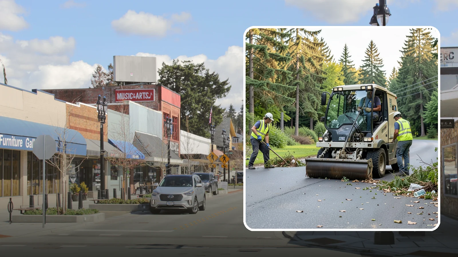 Park Cleanup in Bothell, King County, WA - Comprehensive cleaning of park grounds and amenities that restores a safe, welcoming public space.