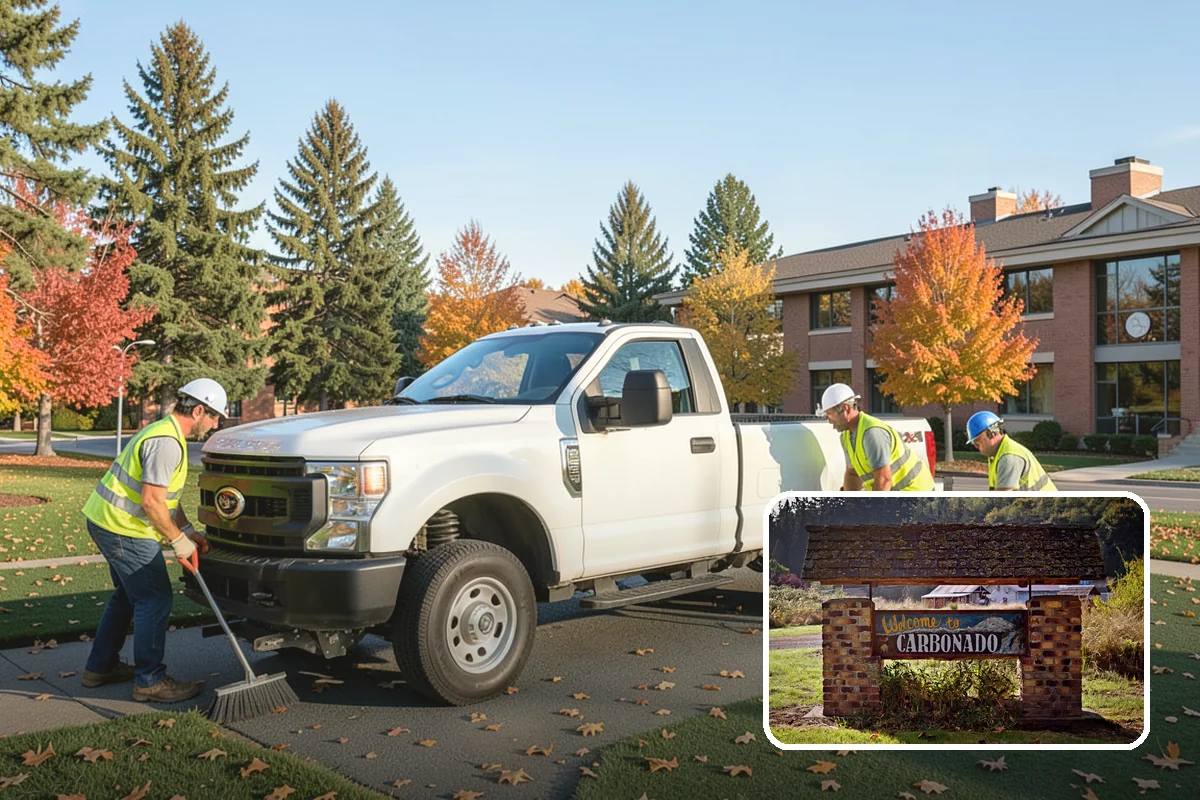 Park Cleanup in Carbonado, Pierce County, WA - A clean, inviting presentation that reflects community pride