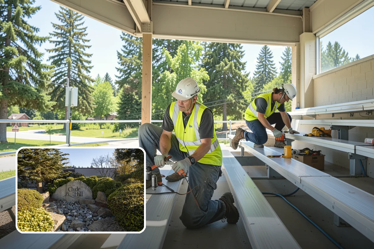 Park Cleanup in Clyde Hill, King County, WA - A clean, inviting presentation that reflects community pride