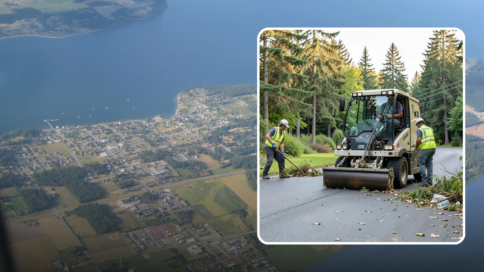 Park Cleanup in Coupeville, Island County, WA - Comprehensive cleaning of park grounds and amenities that restores a safe, welcoming public space.