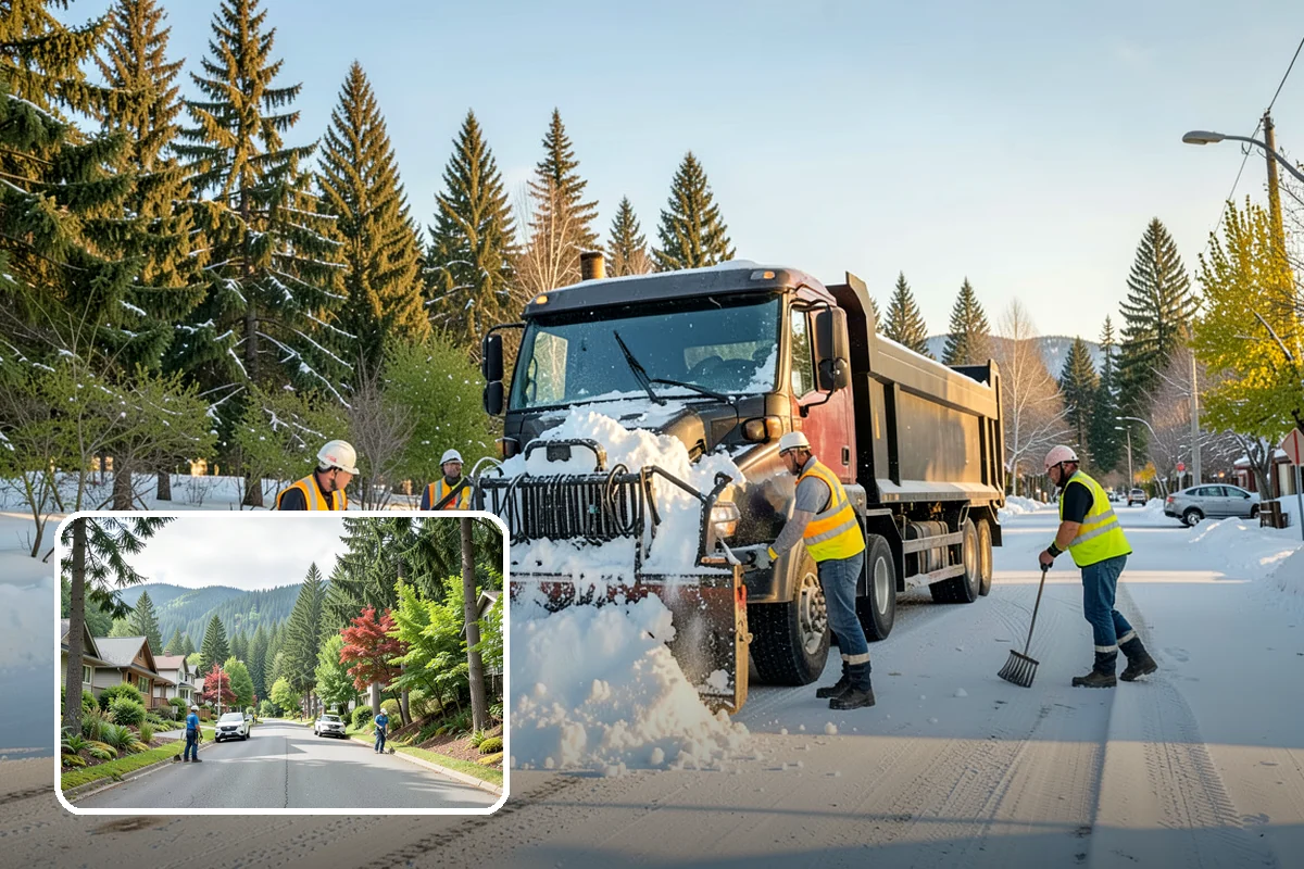 Park Cleanup in Darrington, Snohomish County, WA - A clean, inviting presentation that reflects community pride