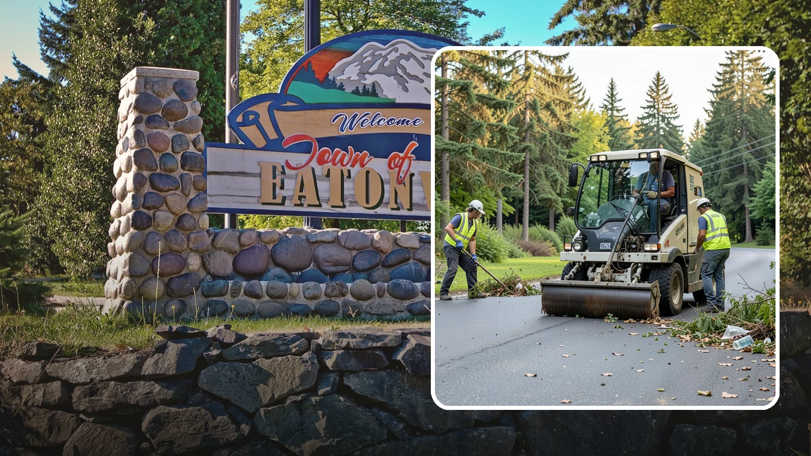 Park Cleanup in Eatonville, Pierce County, WA - Comprehensive cleaning of park grounds and amenities that restores a safe, welcoming public space.