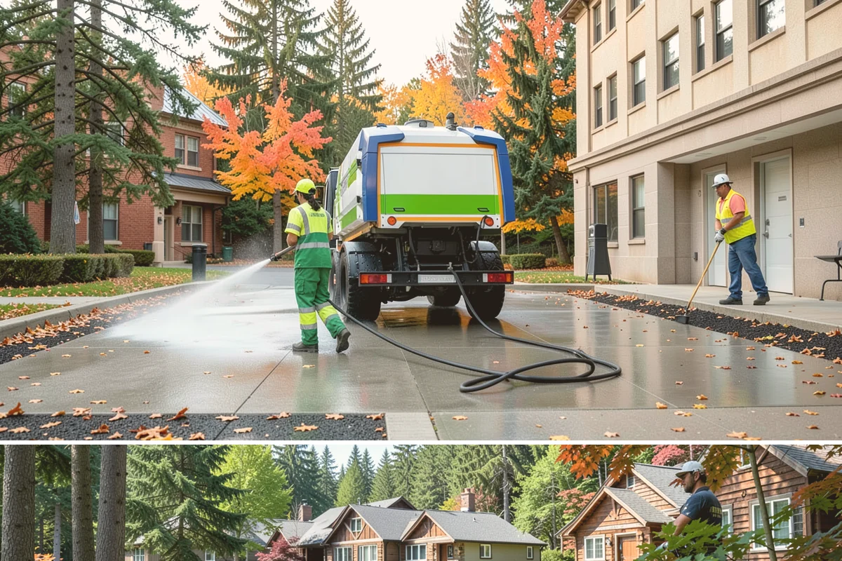 Park Cleanup in Edgewood, Pierce County, WA - Demand rises sharply through the summer event season, with steady baseline cleaning maintained year-round.