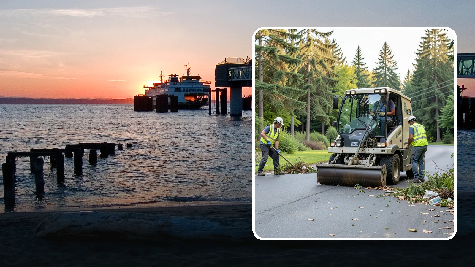 Park Cleanup in Edmonds, Snohomish County, WA - Comprehensive cleaning of park grounds and amenities that restores a safe, welcoming public space.