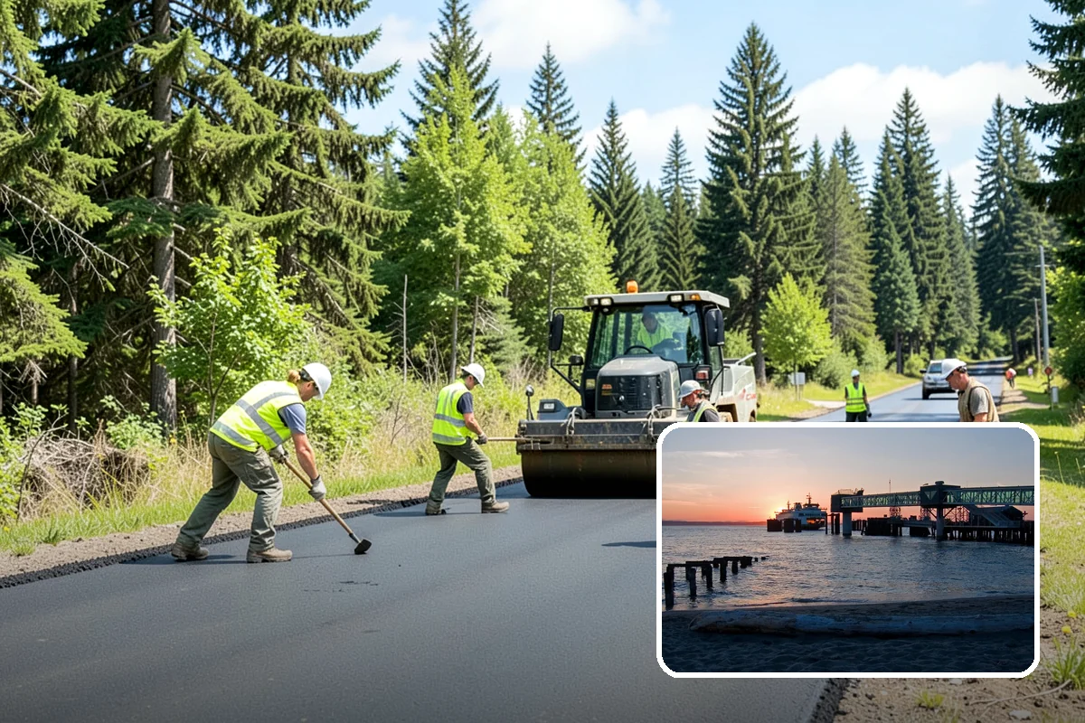 Park Cleanup in Edmonds, Snohomish County, WA - A clean, inviting presentation that reflects community pride