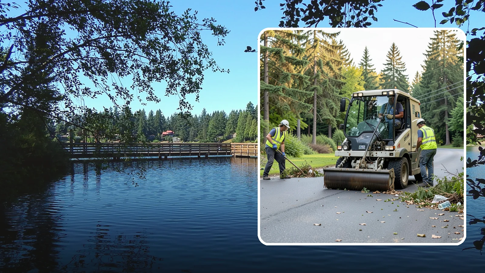 Park Cleanup in Federal Way, King County, WA - Comprehensive cleaning of park grounds and amenities that restores a safe, welcoming public space.