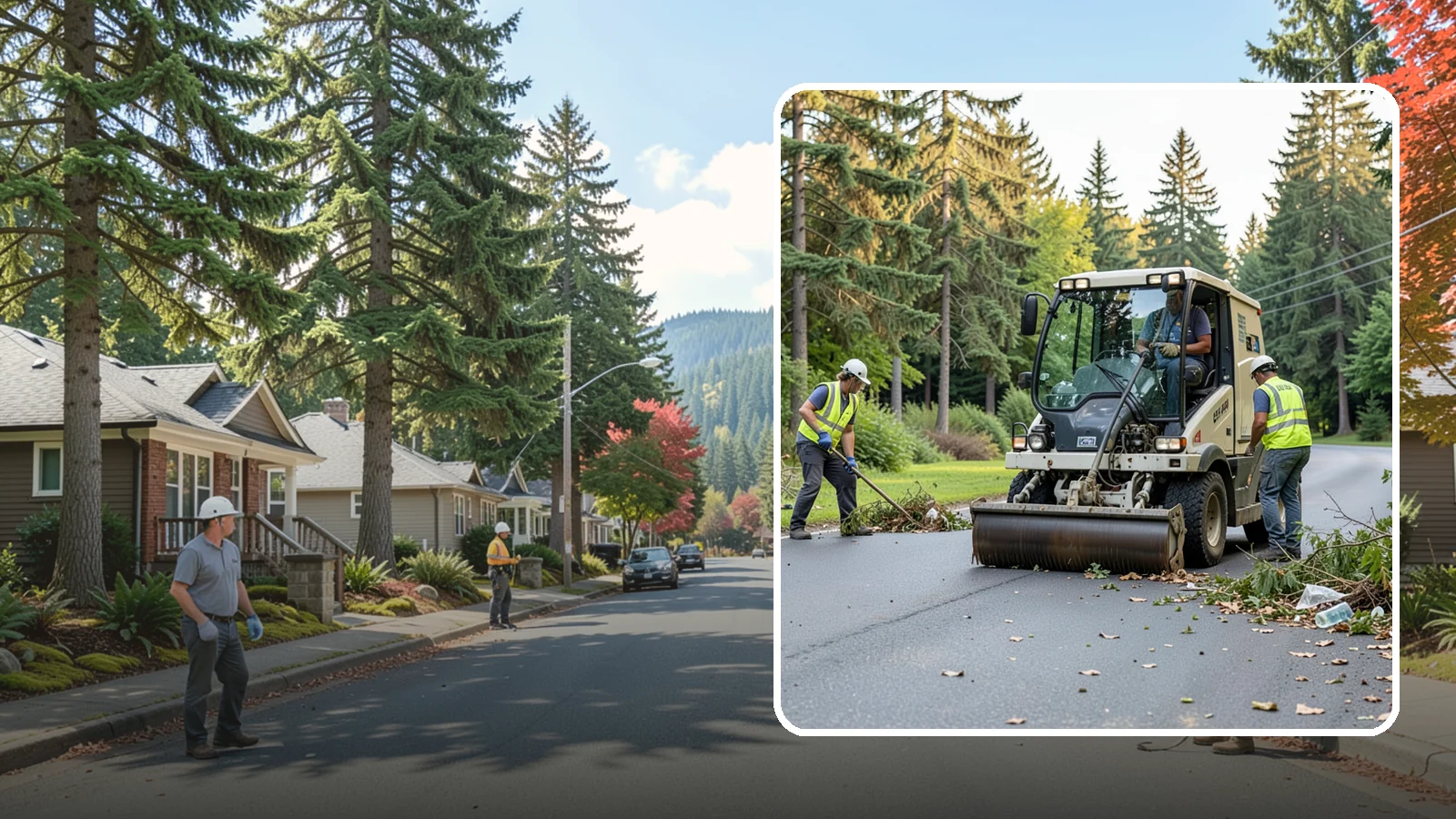 Park Cleanup in Hunts Point, King County, WA - Comprehensive cleaning of park grounds and amenities that restores a safe, welcoming public space.