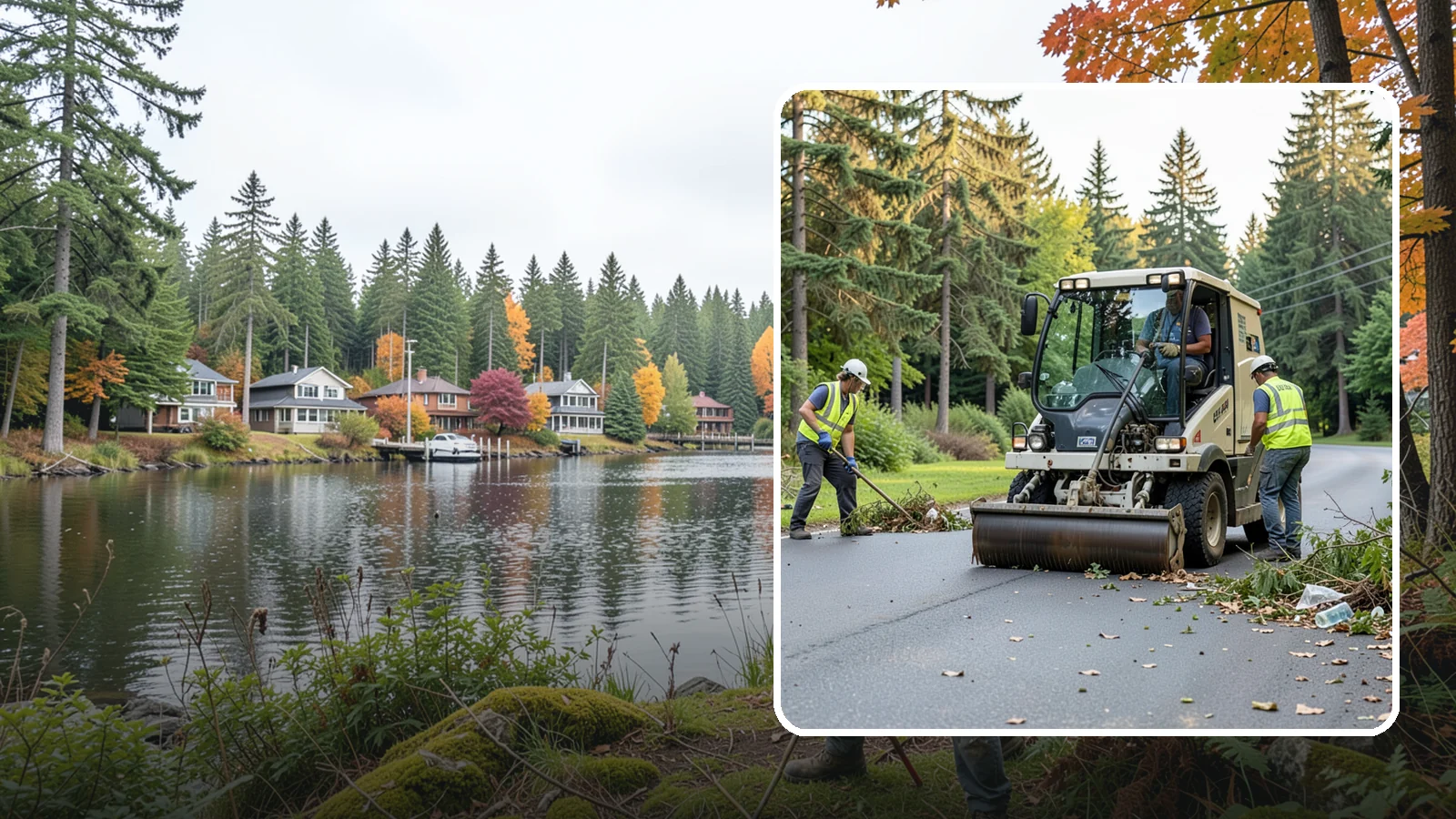 Park Cleanup in La Conner, Skagit County, WA - Comprehensive cleaning of park grounds and amenities that restores a safe, welcoming public space.