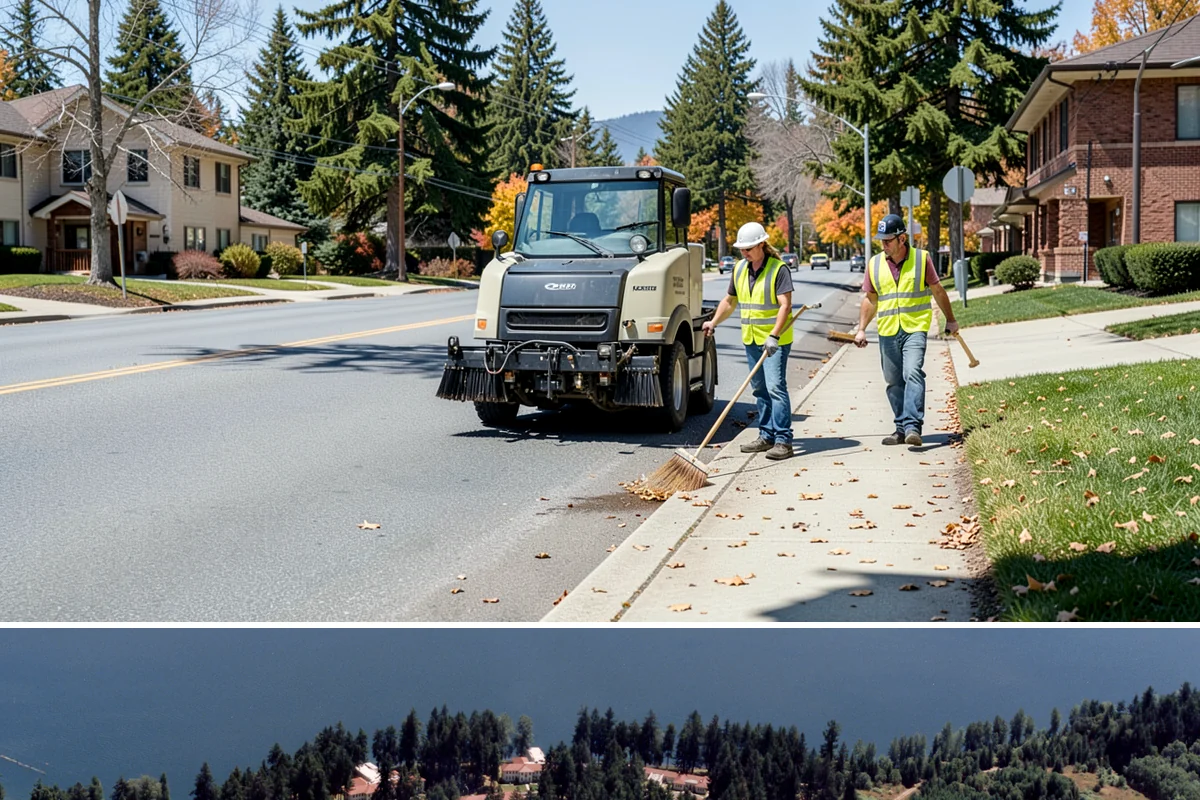 Park Cleanup in Lakewood, Pierce County, WA - Demand rises sharply through the summer event season, with steady baseline cleaning maintained year-round.