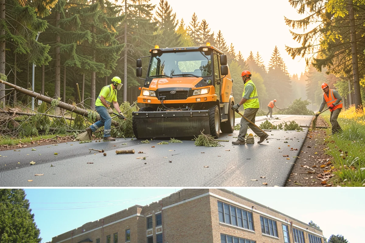 Park Cleanup in Maple Valley, King County, WA - Demand rises sharply through the summer event season, with steady baseline cleaning maintained year-round.
