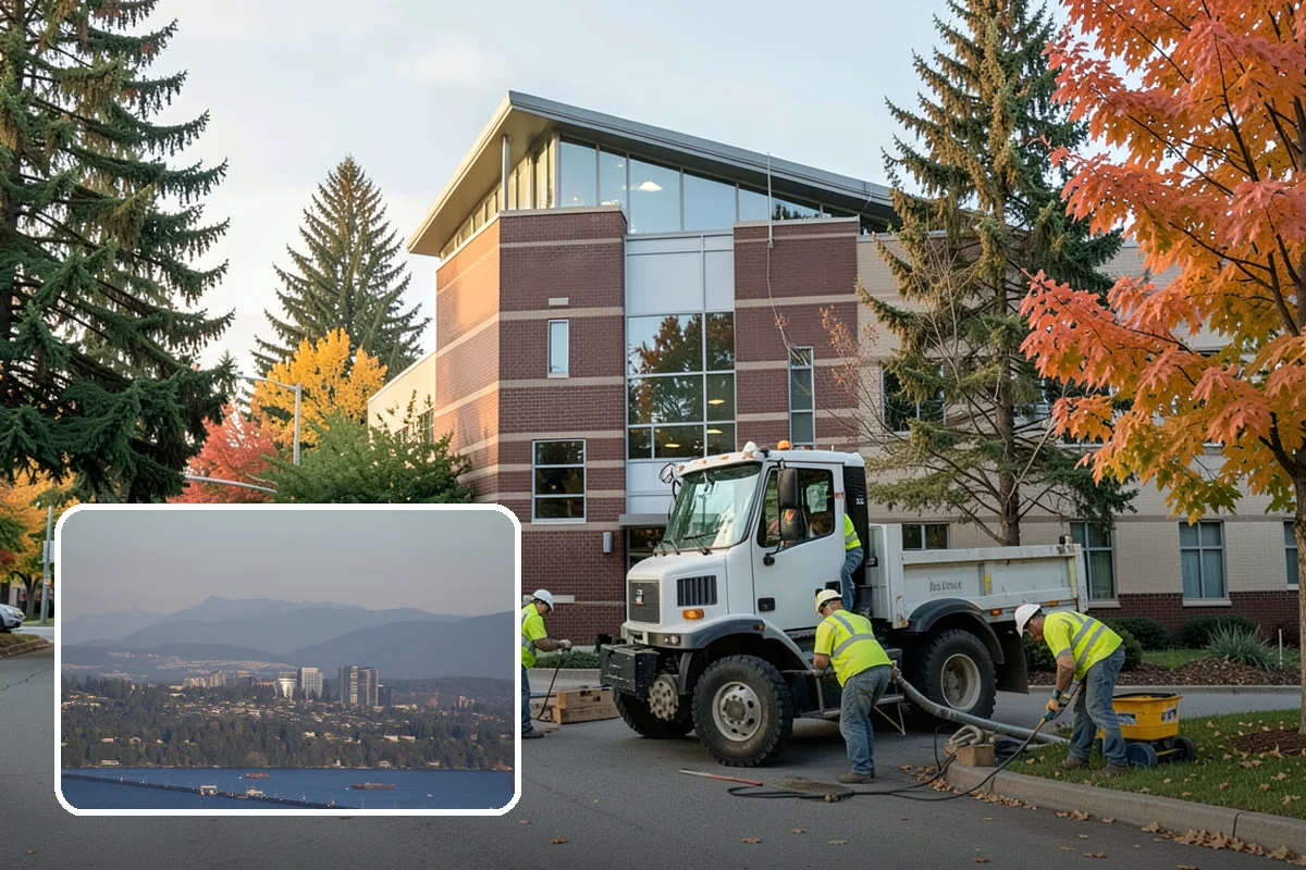 Park Cleanup in Medina, King County, WA - A clean, inviting presentation that reflects community pride