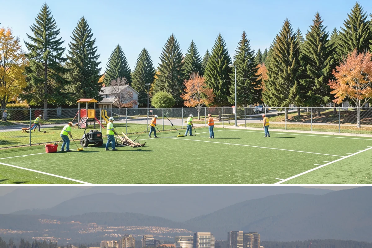 Park Cleanup in Medina, King County, WA - Demand rises sharply through the summer event season, with steady baseline cleaning maintained year-round.