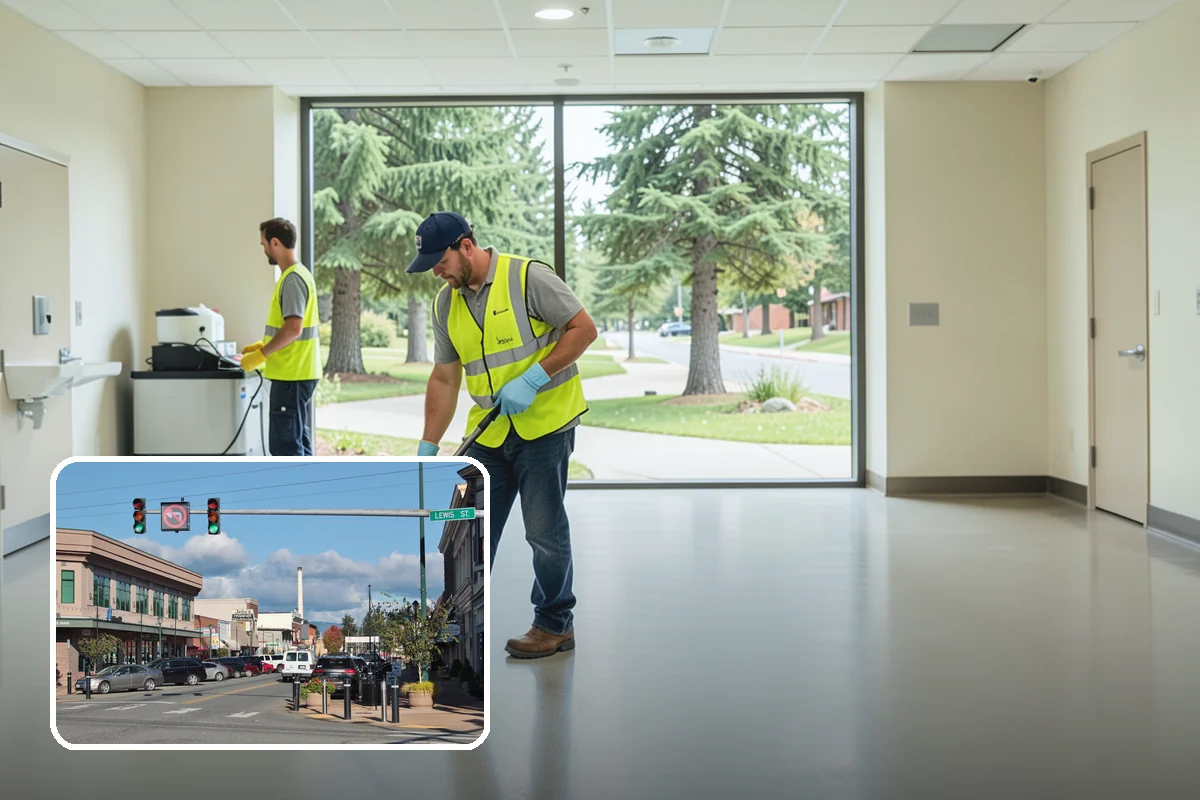 Park Cleanup in Monroe, Snohomish County, WA - A clean, inviting presentation that reflects community pride