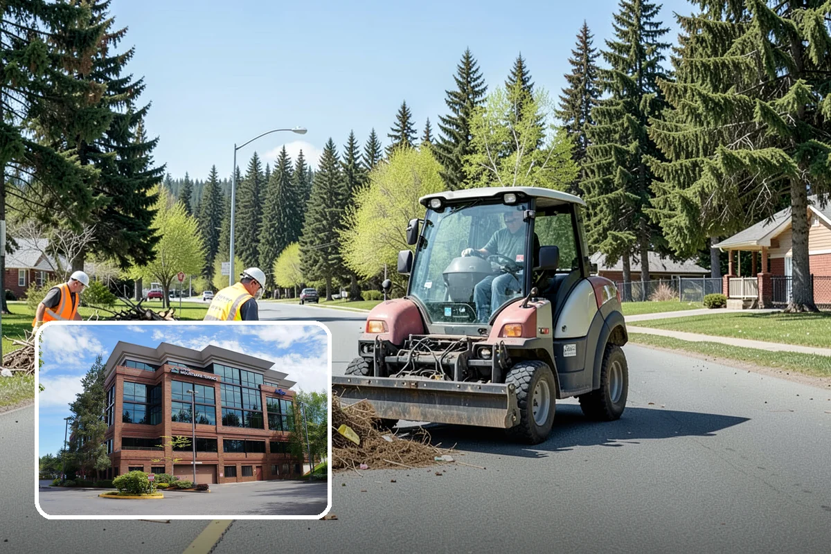 Park Cleanup in Mountlake Terrace, Snohomish County, WA - A clean, inviting presentation that reflects community pride