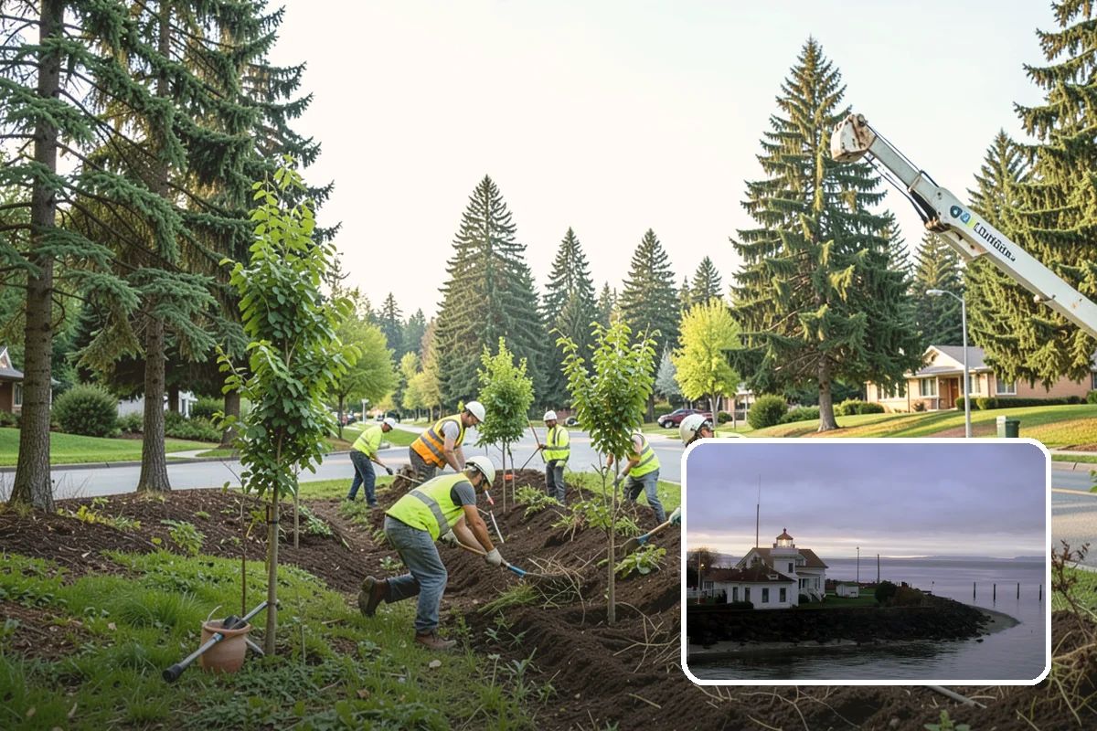 Park Cleanup in Mukilteo, Snohomish County, WA - A clean, inviting presentation that reflects community pride