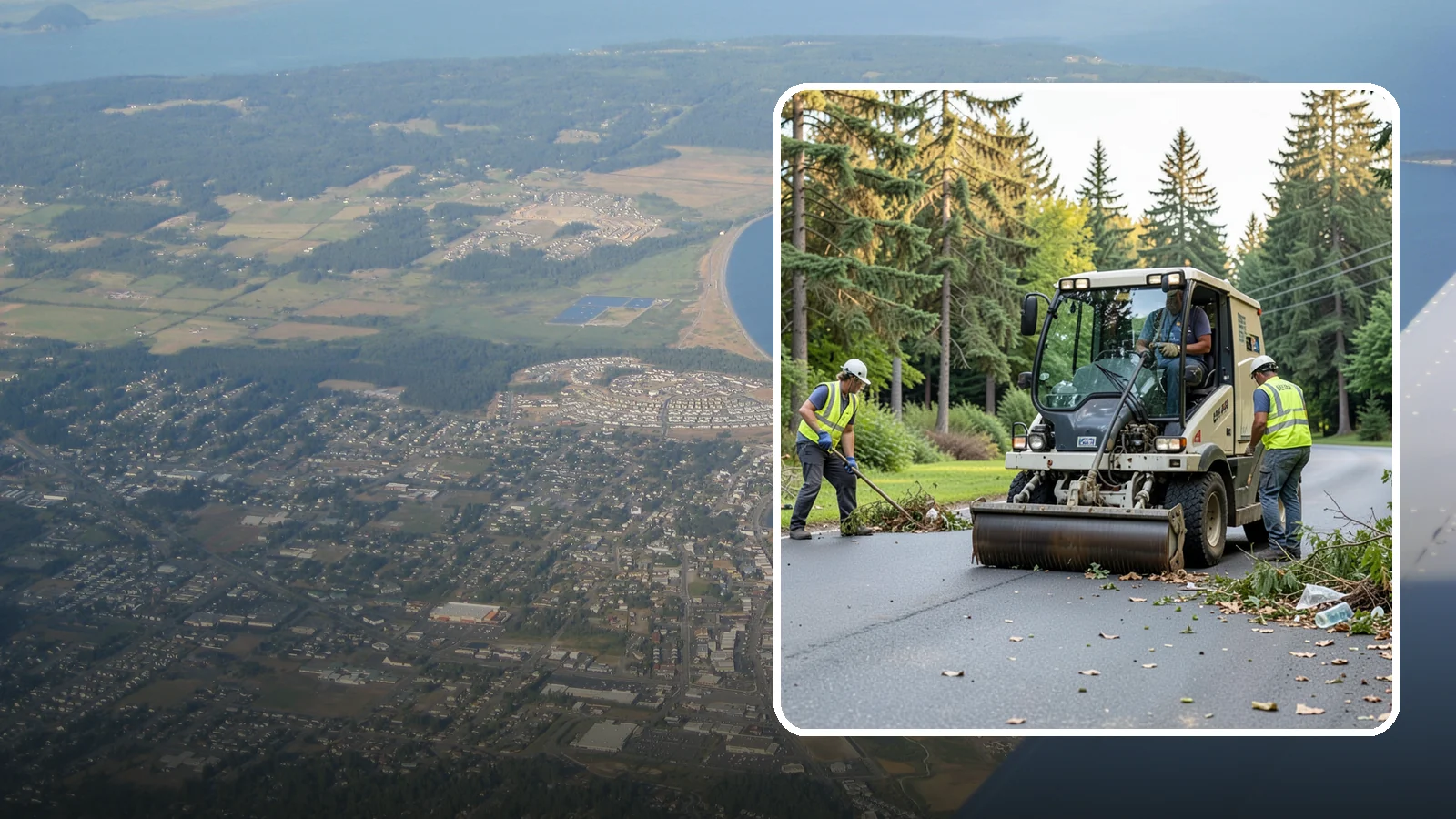 Park Cleanup in Oak Harbor, Island County, WA - Comprehensive cleaning of park grounds and amenities that restores a safe, welcoming public space.
