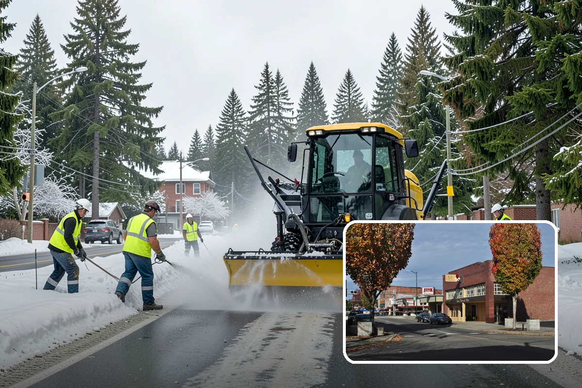 Park Cleanup in Puyallup, Pierce County, WA - A clean, inviting presentation that reflects community pride