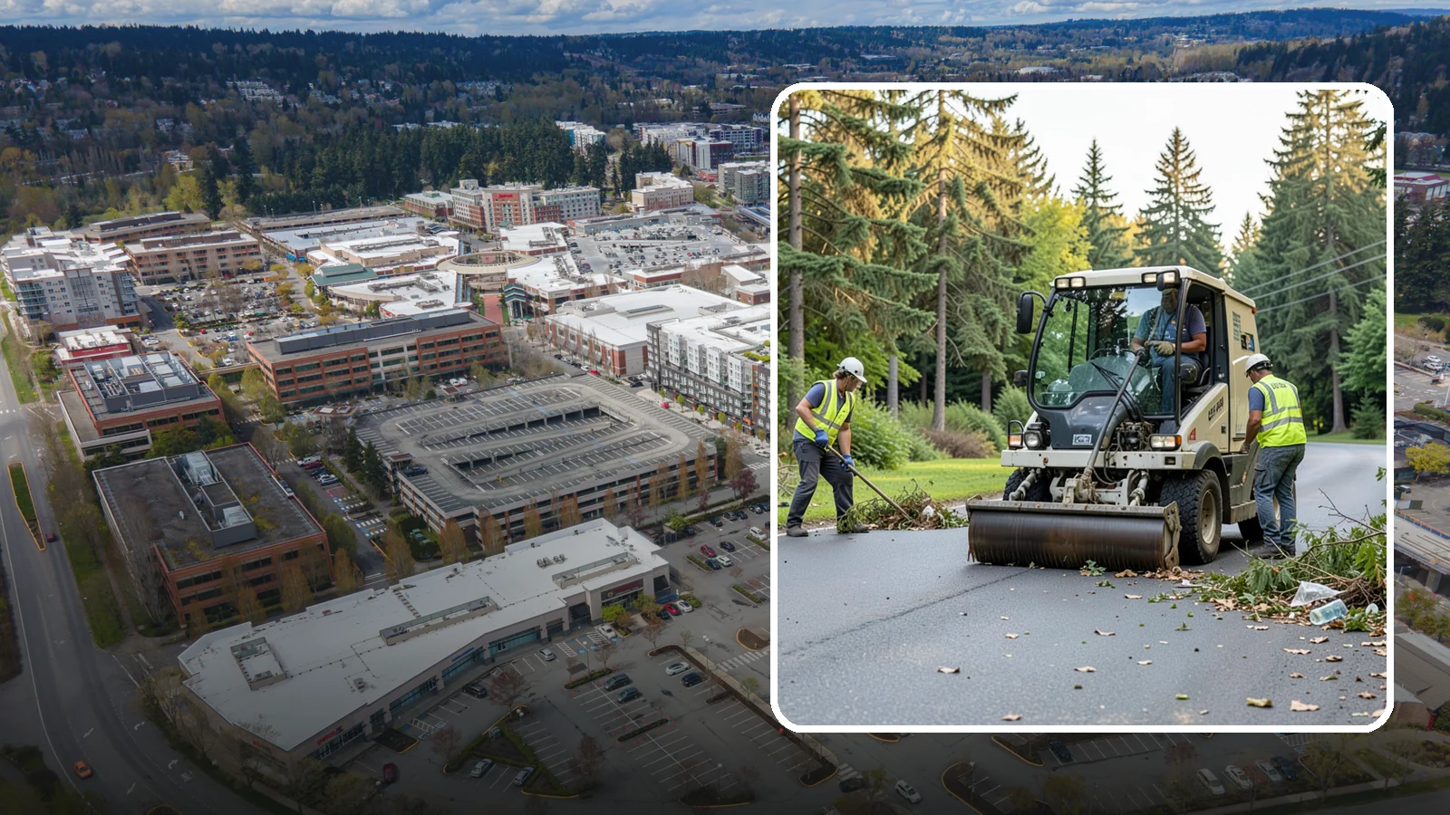 Park Cleanup in Redmond, King County, WA - Comprehensive cleaning of park grounds and amenities that restores a safe, welcoming public space.