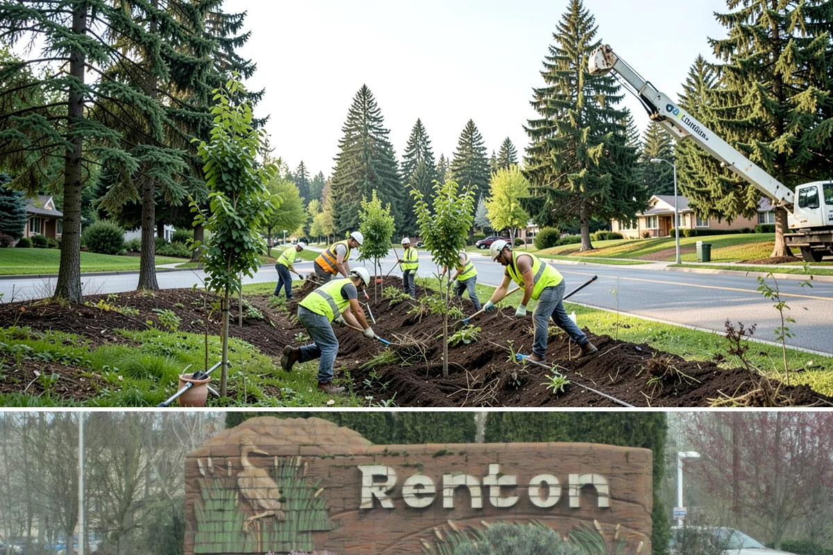 Park Cleanup in Renton, King County, WA - Demand rises sharply through the summer event season, with steady baseline cleaning maintained year-round.