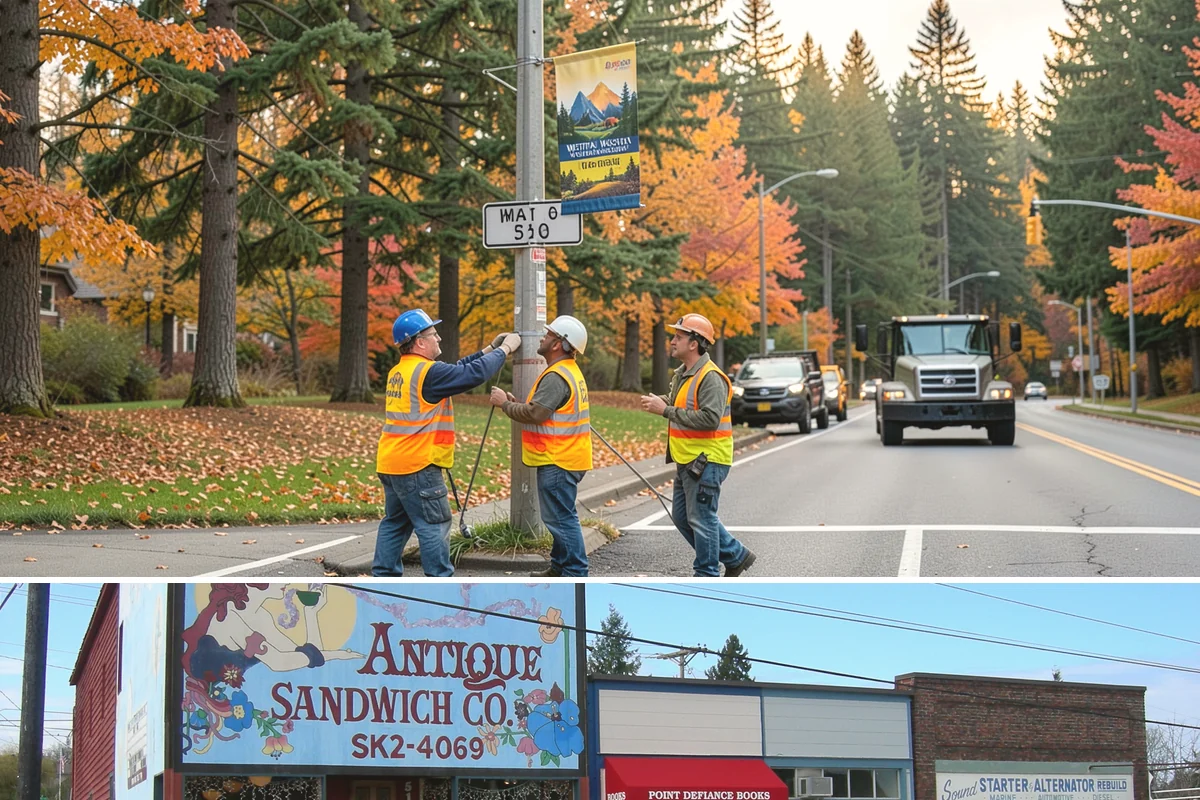 Park Cleanup in Ruston, Pierce County, WA - Demand rises sharply through the summer event season, with steady baseline cleaning maintained year-round.