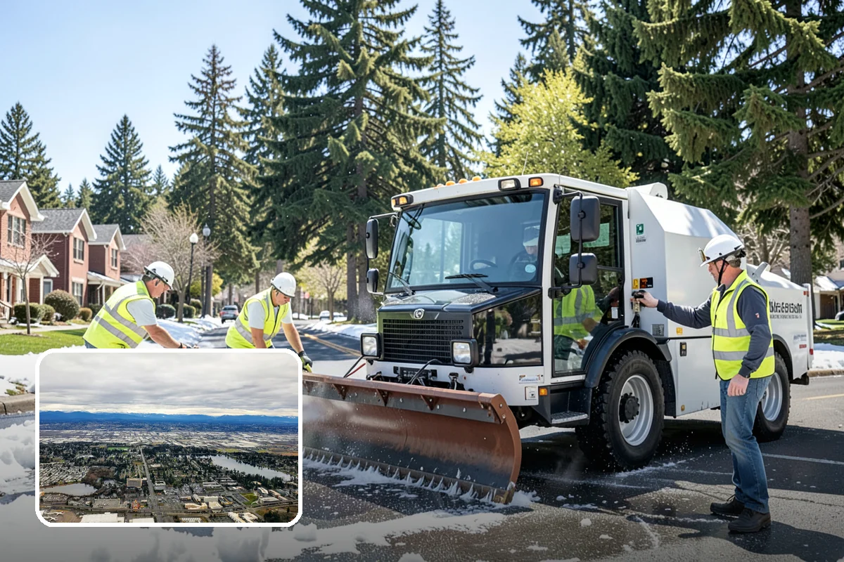 Park Cleanup in SeaTac, King County, WA - A clean, inviting presentation that reflects community pride