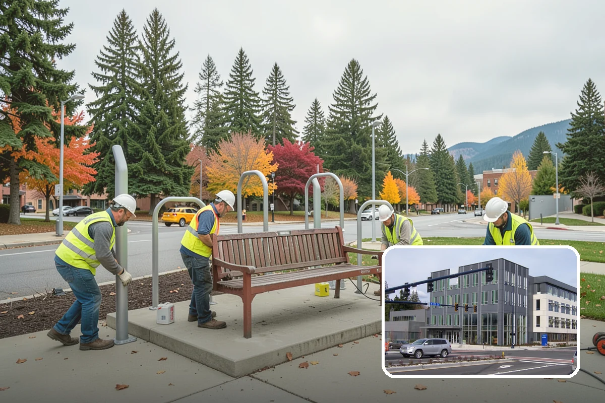 Park Cleanup in Shoreline, King County, WA - A clean, inviting presentation that reflects community pride