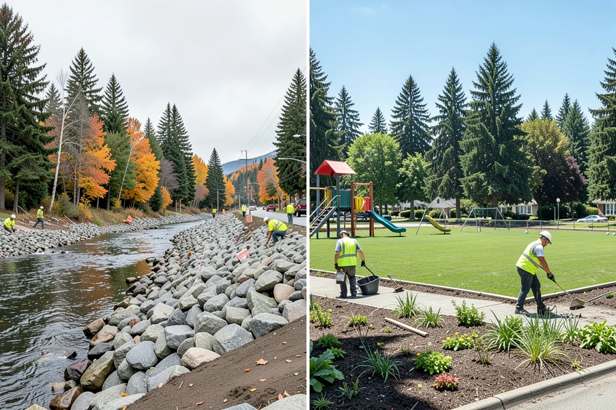 Park Cleanup in Shoreline, King County, WA - Define cleanup scope, sites, and frequencies with parks staff