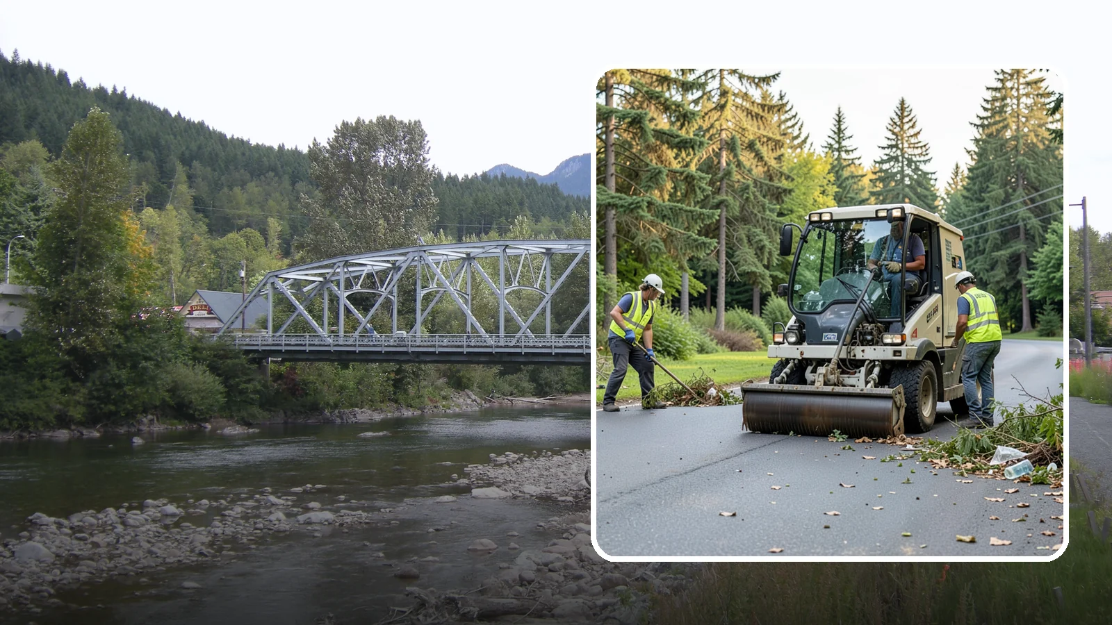 Park Cleanup in Skykomish, King County, WA - Comprehensive cleaning of park grounds and amenities that restores a safe, welcoming public space.