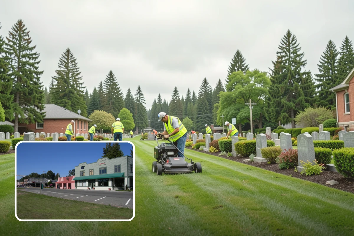 Park Cleanup in Snoqualmie, King County, WA - A clean, inviting presentation that reflects community pride