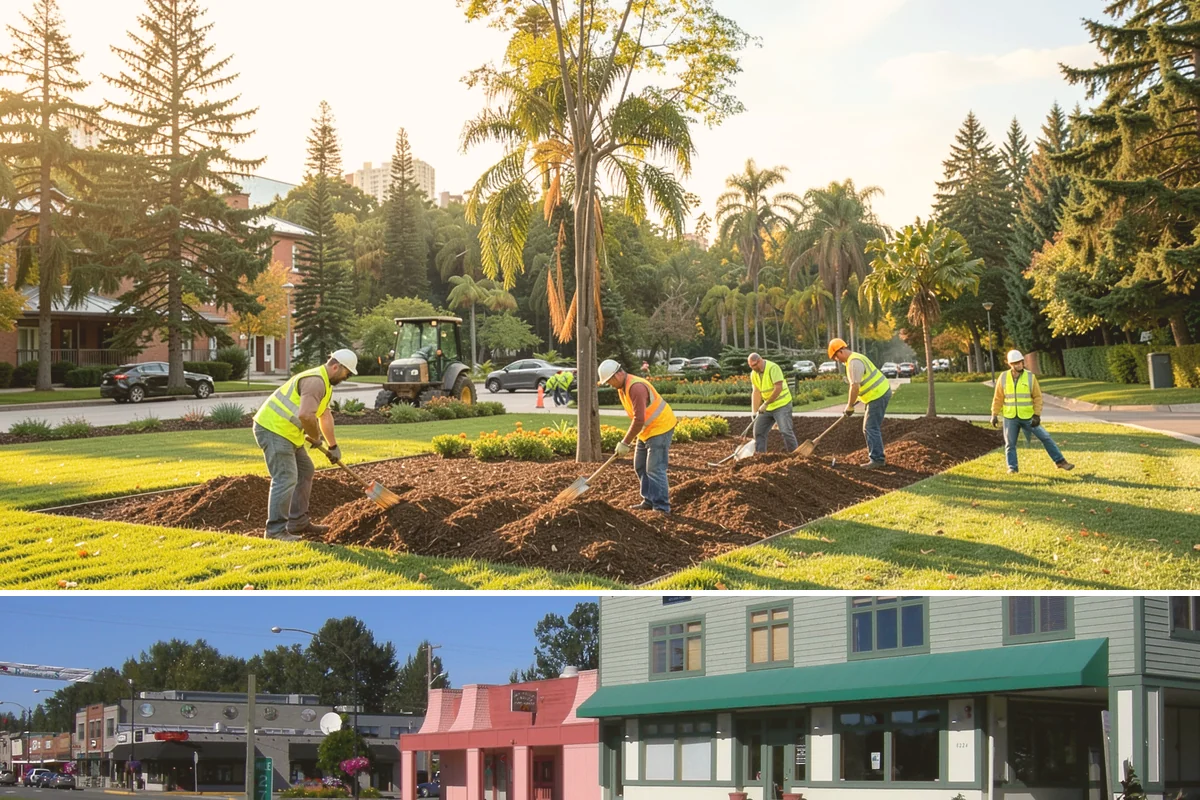 Park Cleanup in Snoqualmie, King County, WA - Demand rises sharply through the summer event season, with steady baseline cleaning maintained year-round.