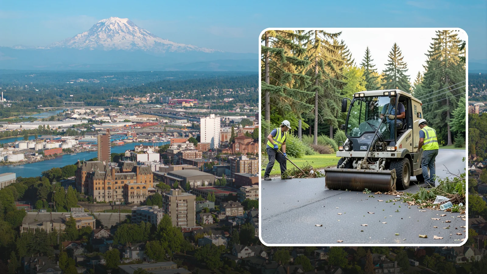 Park Cleanup in Tacoma, Pierce County, WA - Comprehensive cleaning of park grounds and amenities that restores a safe, welcoming public space.