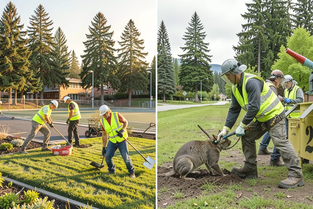Park Cleanup in Tukwila, King County, WA - Define cleanup scope, sites, and frequencies with parks staff