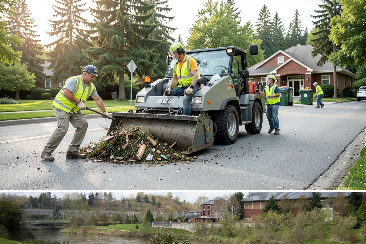 Park Cleanup in Tukwila, King County, WA - Demand rises sharply through the summer event season, with steady baseline cleaning maintained year-round.