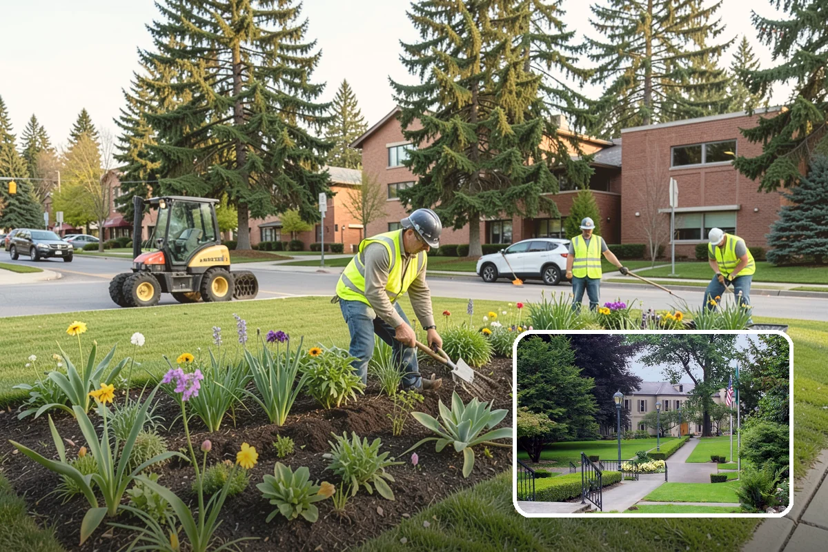Park Cleanup in Woodinville, King County, WA - A clean, inviting presentation that reflects community pride