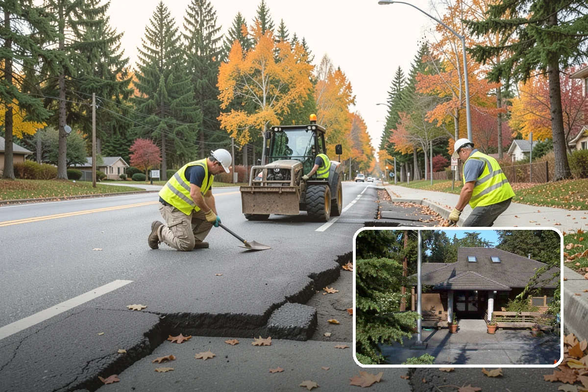 Park Cleanup in Yarrow Point, King County, WA - A clean, inviting presentation that reflects community pride